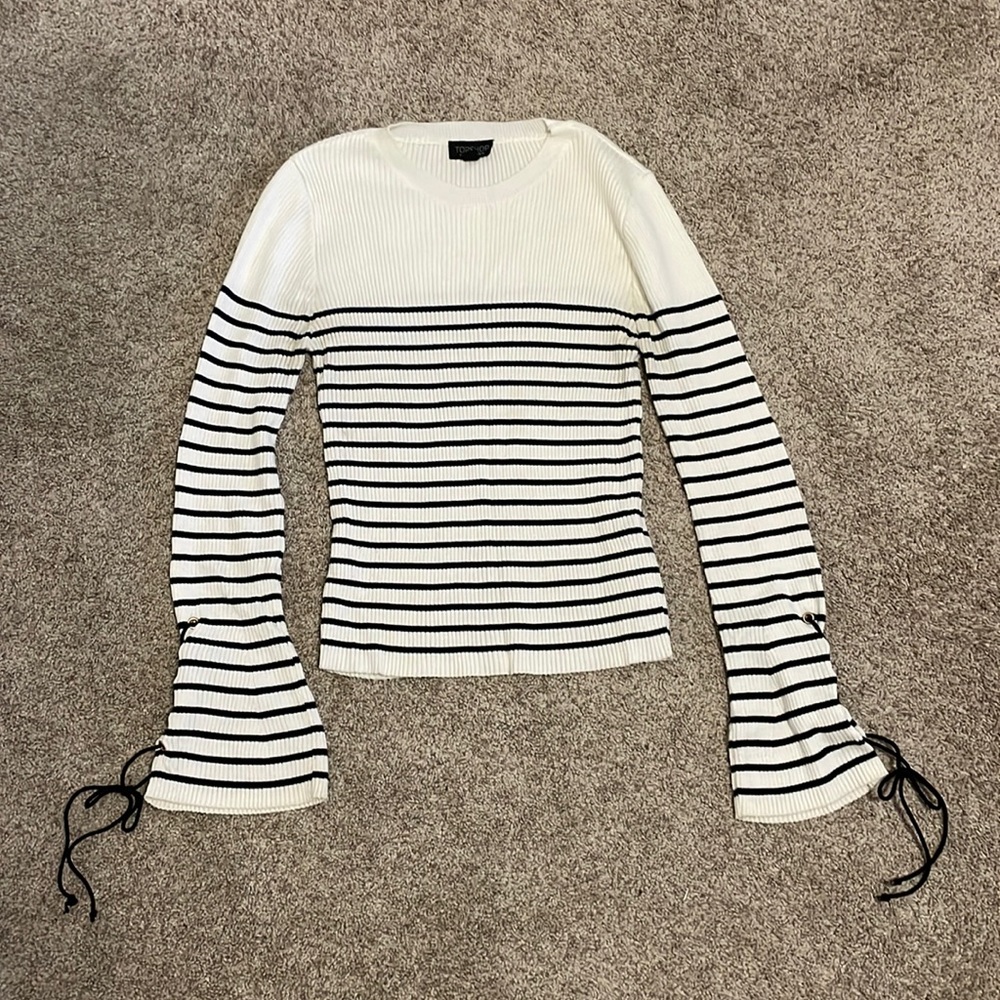 Topshop striped sweater